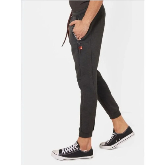 Superdry Gym Tech Stretch Joggers Mens Large Athletic Streetwear Sports Cozy - Picture 2 of 16
